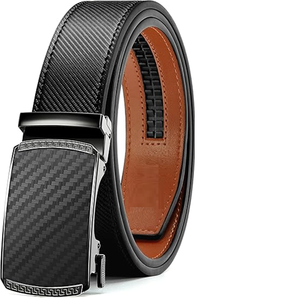 Ceintures en cuir pour hommes, boucle classique de 35 mm - Product Image 5