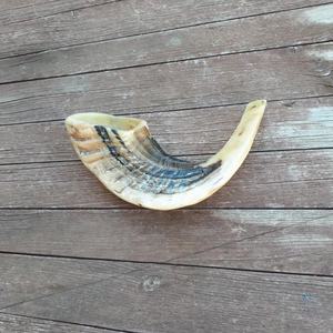 Natural Crafts Ram Horn Shofar with <b>Mosaic</b> Technique Eco-friendly and Portable for Home Decoration - Product Image 3