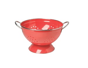 Elégante passoire en acier inoxydable de qualité 304 couleur rouge style moderne et durable pour la cuisine à domicile prix de gros - Product Image 6