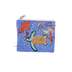 À la main à la main coton perlé broderie porte-monnaie personnalisable en gros concepteur perles de rocaille amoureux de la mode été - Product Image 1