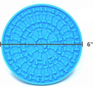 Food Grade <b>Silicone</b> Pet Bowl & Dog Lick Pad Slow Feeder <b>Mat</b> With Non Slip Base Promotes Healthy Eating For Dogs And Cats - Product Image 1