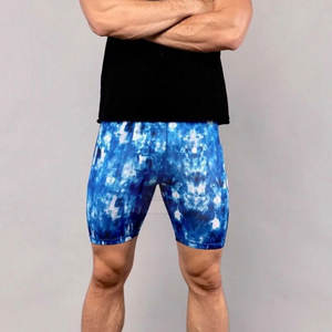 กางเกงขาสั้นผู้ชายแบบรัดรูป ผ้าแห้งเร็ว ยืดหยุ่น เหมาะสำหรับออกกำลังกาย ฟิตเนส และการฝึกซ้อม - Product Image 2