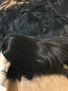 100% cheveux humains vierges vietnamiens HD Lace Frontal Wig 10-30 pouces cheveux vierges bruts Style vague naturelle à partir de 10 pouces Bundle - Product Image 3