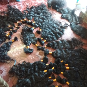 Extensiones de Cabello Remy Indio al por Mayor para Trenzas, Doble Trama a Máquina, Calidad de Exportación, Proveedores y Fabricantes de Confianza de la India - Product Image 5