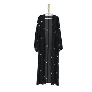 Abaya Islámica de Moda para Mujer, Calidad Premium, Manga Larga, Largo hasta el Tobillo, Anti-UV, Transpirable, Secado Rápido, Ajuste Holgado, Personalizable, Informal - Product Image 1