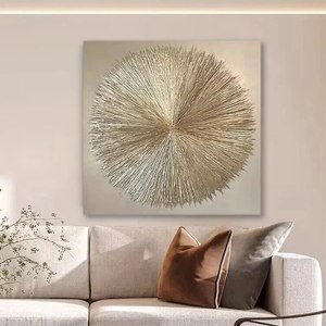 Homedecor phòng khách vẽ tay Kết cấu khung sơn dầu mới vải Áp phích tường nghệ thuật làm bằng tay trừu tượng <span class=keywords><strong>Acrylic</strong></span> hiện đại - Product Image 2