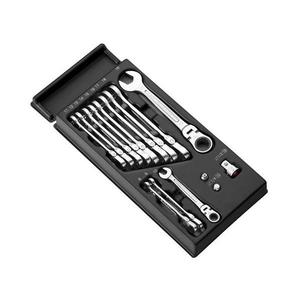 Juego de 12 Llaves Combinadas Articuladas y Adaptadores Facom - Product Image 1