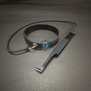 Pinces à cils antistatiques avec bracelet flexible pour extensions de cils, pointes en acier inoxydable de précision - Product Image 6