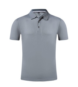 Vente en gros de polo pour homme 220 GSM Coton Interlock Tissu à manches courtes Confortable Fit OEM & ODM Unie Logo personnalisé Usine - Product Image 1