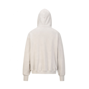 Unisex 2025 Winter Hoodie High Quality 100% Cotton Fleece Oversize Heavy Weight Zipper Custom Logo Printing Embroidery OEM - Product Image 1