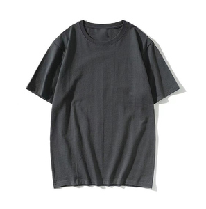 เสื้อยืดคอกลมผ้าคอตตอนสำหรับผู้ชายเสื้อยืดสีขาวสุดอินเทรนด์ออกแบบโลโก้ได้ตามต้องการ - Product Image 3