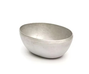 Antique <b>Silver</b> Finished Metal Bowl Unique Designer Fruit Serving Snacks Royal Look for Food Elegant Bowls for Commercial Use - Product Image 1