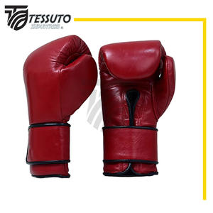 Support de poignet Velcro Gants de boxe personnalisés Conception OEM Compétition de boxe Support de poignet à boucle et crochet personnalisé Gants de boxe - Product Image 3