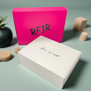 Cajas de Embalaje Corrugadas para Comercio Electrónico con Inserto, Muestra Gratuita, Caja de Envío para Ropa, Logotipo Personalizado - Product Image 3