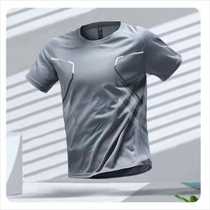 Camisetas para hombre Camiseta deportiva para correr Camiseta para hombre de secado rápido Transpirable Manga corta Cuello redondo Camiseta activa Entrenamiento al aire libre Ropa para hombre - Product Image 3