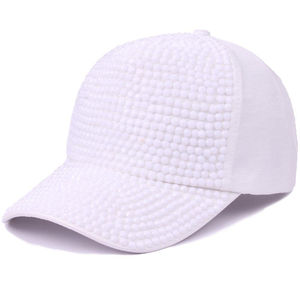 Casquette Trucker Unisexe Broderie Personnalisée Strass Boucle Métallique Réglable Coton 100% Maille Tendance Décontractée Extérieur Vente Chaude - Product Image 3