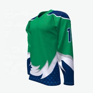Venta al por mayor Cool Hockey Ice Hockey Jerseys Sublimación personalizada High Quality Ice Hockey Jersey - Product Image 3