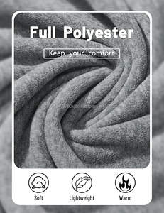 Sudadera informal con cremallera de un cuarto para hombre, jerséis de manga larga, jerséis básicos con cuello simulado, talla XL, ropa bordada, teñido sólido - Product Image 4