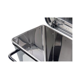 ถังขยะสแตนเลสสตีลขัดเงาทรงสี่เหลี่ยมใช้ในครัวกันสนิมได้เกรดสูงกันไฟอย่างปลอดภัย - Product Image 2