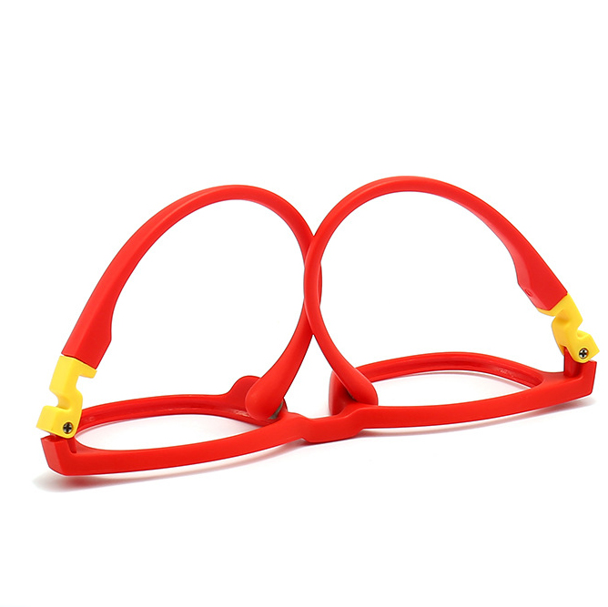 silicone frames for eye glasses for kids size 55