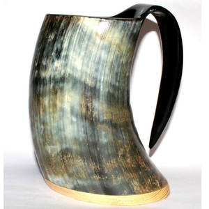 Tasse personnalisée de sculpture Viking naturelle fabriquée à la main pour café bière pour la maison hôtel restaurant direct de l'inde pour la rentrée des classes - Product Image 1