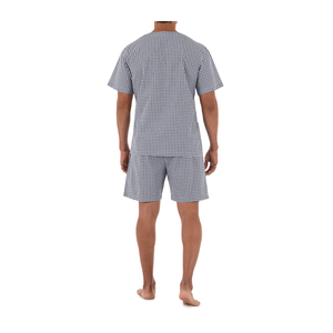 Conjunto de fitness informal de verano 2024 para hombre, camiseta de manga corta de estilo sólido y pantalones cortos hasta la rodilla, conjunto de dos piezas ecológico - Product Image 2