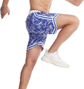 Pantalones cortos deportivos con estampado de Cachemira para hombre, Shorts deportivos informales de secado rápido, de malla transpirable, para baloncesto y verano - Product Image 4