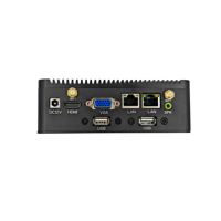 Nuevo Mini PC Industrial Intel Core I7, 32GB DDR5, SSD, Aleación de Aluminio, Sin Ventilador, Compacto, Doble LAN, Ubuntu