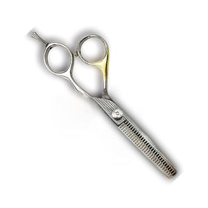 Ciseaux amincissants de cheveux de haute qualité couleur argent ciseaux de Salon de coupe de cheveux ciseaux amincissants de coiffeur élégant - Product Image 3