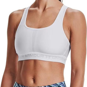 Nouveauté 2025 – Soutien-gorge de sport de qualité supérieure en Spandex/Nylon à maintien élevé pour femme avec logo personnalisé sur le devant, respirant - Product Image 5
