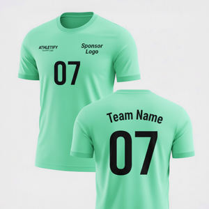 Camisetas de fútbol personalizadas con tela de calidad superior e impresión de logotipo personalizado para jugadores de equipo - Product Image 1