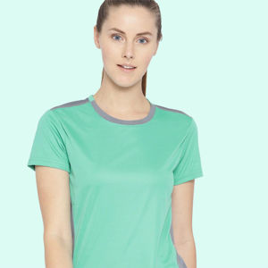 Camiseta deportiva de alta calidad para mujer, cómoda y transpirable para entrenamientos, correr y yoga, tela que absorbe la humedad - Product Image 2