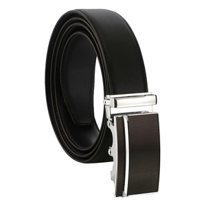 Cinturón de cuero genuino de piel de vaca de grano completo de moda informal para hombres con hebilla de aleación profesional a un precio razonable - Product Image 6