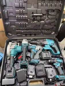 Juego de Herramientas Eléctricas 5 en 1 de 21 V Sin Escobillas, Multifunción, con Batería de Litio, Martillo, Taladro, Amoladora Angular, Kit Combinado WHATSAP/ +1 6319219112 - Product Image 3