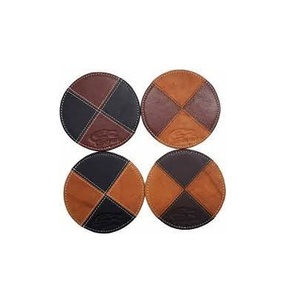 Venta al por mayor de posavasos de piedra de cuero Posavasos de cuero para eventos promocionales y utensilios de cocina y restaurantes a bajo precio - Product Image 1