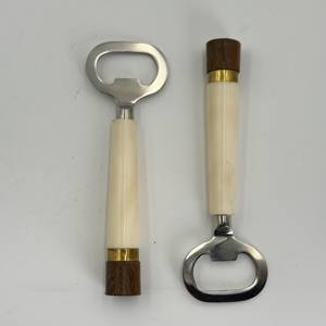 2 pièces, vente chaude, prix promotionnel, tire-bouchon de bar de mariage durable, ouvre-bouteille en acier inoxydable pour fête, bière, avec long manche - Product Image 2