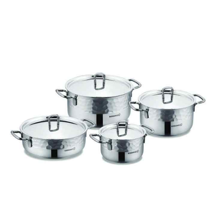 Korkmaz A1963 Erna 8 Piece Cookware Set