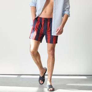 Pantalones cortos de playa de lana personalizados de verano para hombre, cierre de cordón de cintura media de secado rápido, sublimados a la venta - Product Image 2