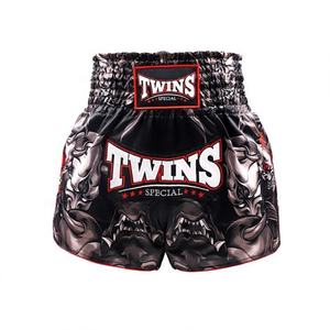 Shorts de combat MMA respirants de qualité supérieure, sur mesure, pour l'entraînement au kickboxing, avec logo brodé sur le devant, shorts de Muay Thai Twins - Product Image 4