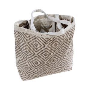 Sacs de plage en coton faits à la main avec deux sangles Nouvel arrivage d'Inde à la mode Sacs à main en coton faits à la main - Product Image 4