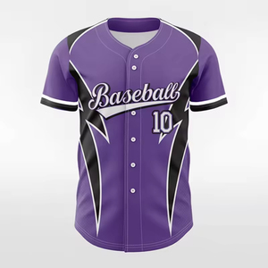 Maillots de baseball 100% polyester personnalisés pour hommes, maillot de softball respirant à séchage rapide, sublimation sur mesure - Product Image 4