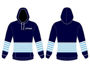 Sudadera con Capucha Personalizada con Nombre de Equipo, Estilo Fútbol Americano, Unisex, Ropa Deportiva, Impresión por Sublimación, Transpirable - Product Image 3