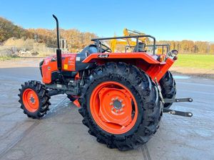 รถแทรกเตอร์ Kubota MU4501 ขับเคลื่อน 4 ล้อ 45 แรงม้า สีแดง ราคาประหยัด เครื่องจักรกลการเกษตร ระดับความปลอดภัยสูง ระบบเกียร์ขับเคลื่อน - Product Image 2