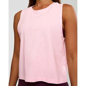 Camiseta Deportiva de Punto Transpirable para Mujer, Ropa Deportiva Informal en Color Blanco Marshmallow - Product Image 4