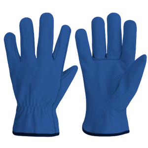 Guantes de trabajo de conductor de cuero de grano de cabra transpirables de alta calidad, ropa de trabajo de protección de manos de construcción resistente al calor - Product Image 4