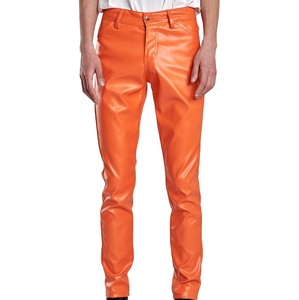 Pantalon en cuir pour homme, coupe slim, couleur blanche, pour la moto, la chasse, les voyages, pantalon en cuir pour homme de haute qualité, respirant - Product Image 6