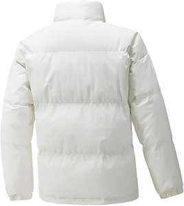 Veste matelassée chaude pour homme, manteaux d'hiver, veste isolée (sans capuche) - Product Image 4