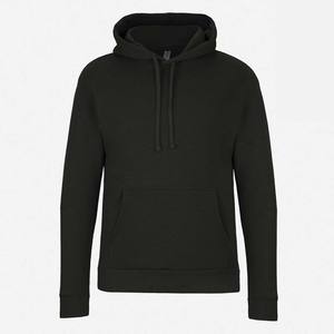 <b>Plain</b> <b>Black</b> Wholesale Winter Pullover <b>Hoodie</b> Unisex - Product Image 1