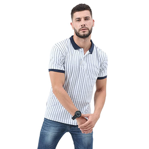 เสื้อยืดโปโลชายสไตล์ลำลอง,เสื้อสีเลือกลายได้ตามต้องการดีไซน์ใหม่ - Product Image 1