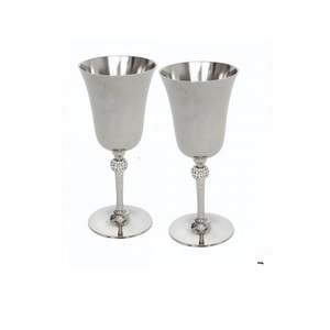 แก้วไวน์สแตนเลสแบบคลาสสิกสำหรับงานปาร์ตี้แก้วไวน์อลูมิเนียมแบบคลาสสิกขนาดพิเศษ - Product Image 6